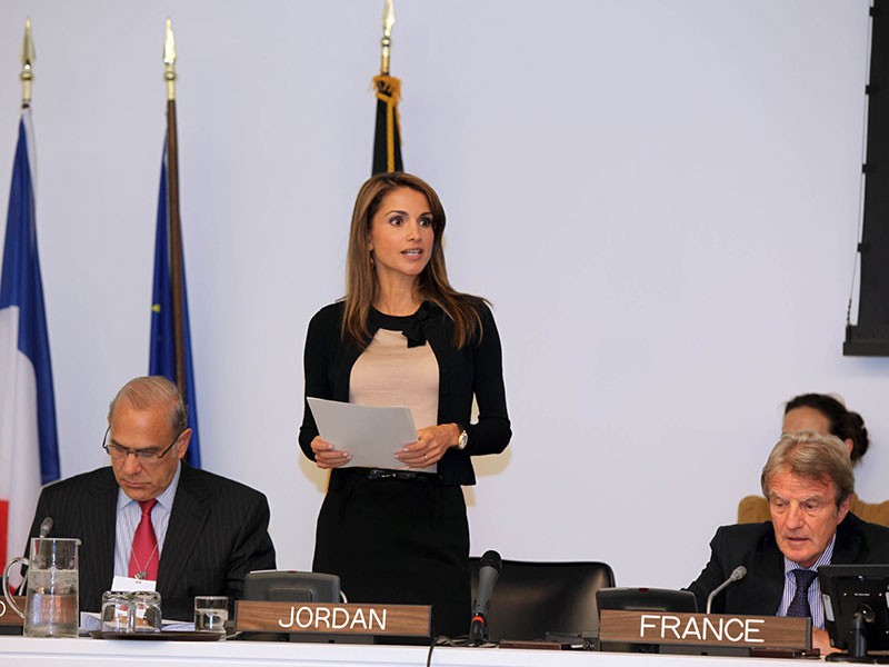 Queen Rania's Speech at Innovative Financing for Education 